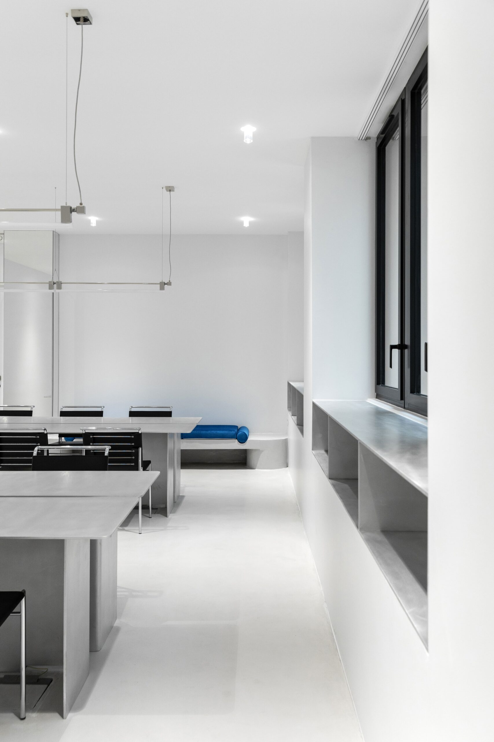 Salle à manger - Bureaux minimaliste et contemporain - Architecte d'intérieur Paris